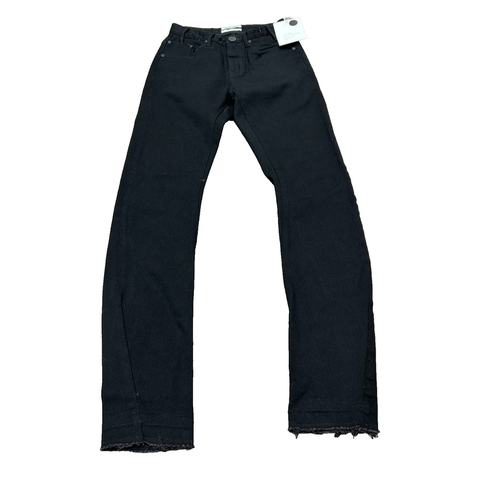 One Teaspoon Women's Black Scallywags Frayed Hem Skinny Jeans Size 26 NWT